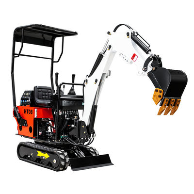 Blu Hightop di giallo del motore diesel 0.8ton Mini Excavator Customized Color Red