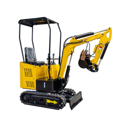 Motore EPA 1200kg Hightop Mini Excavator Macchina Tre cilindri raffreddato ad acqua