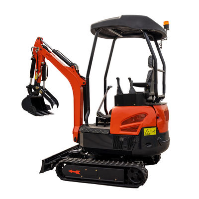 Marchio giapponese di importazione Motore 1.8 Tone Hightop Mini Excavator Con Chassis Telescopic Track