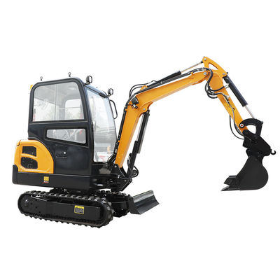 2T Mini Escavatore a rotazione senza coda con motore giapponese Mini Escavatore idraulico con motore SEngine facile da usare