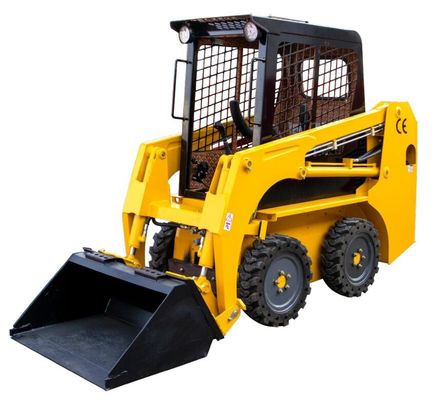CE EPA Motor Mini Skid Steer Loader Loader a ruote articolate 1300kg HT25