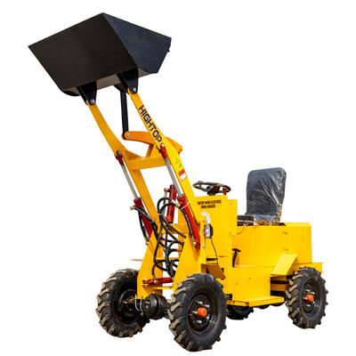 Forte caricatore elettrico Mini Front End Loader HTEL12 della ruota di potere 1800W piccolo
