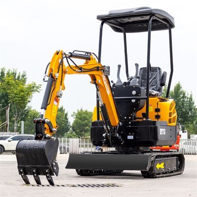 raggio di volta Hightop della coda di larghezza di pista di 180mm HT13 Mini Excavator 795mm