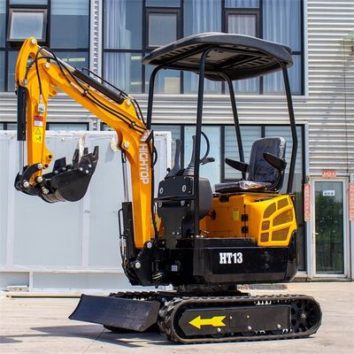 2100mm Max Height Hightop Mini Excavator con la larghezza superiore di 990mm