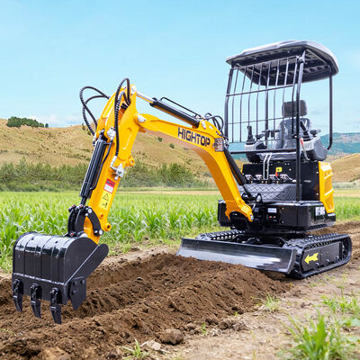 HT18C miniescavatore a coda zero di classe 1,8 tonnellate con motore ad alte prestazioni